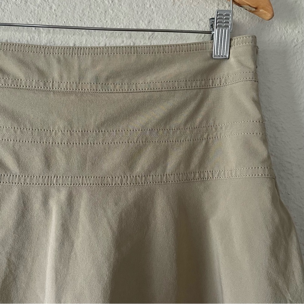Athleta Everyday Active Khaki Skort Women’s 10 Tan Golf Tennis Sports Academia - Picture 2 of 13